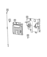 68545774AB - Electrical: Engine Control Unit Bracket for Mopar Image