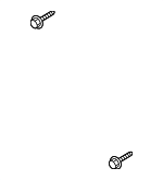 1244206257B - Body: Lower Duct Screw for Kia: Cadenza, K900, Niro, Niro EV, Optima, Rio, Rio5 Image