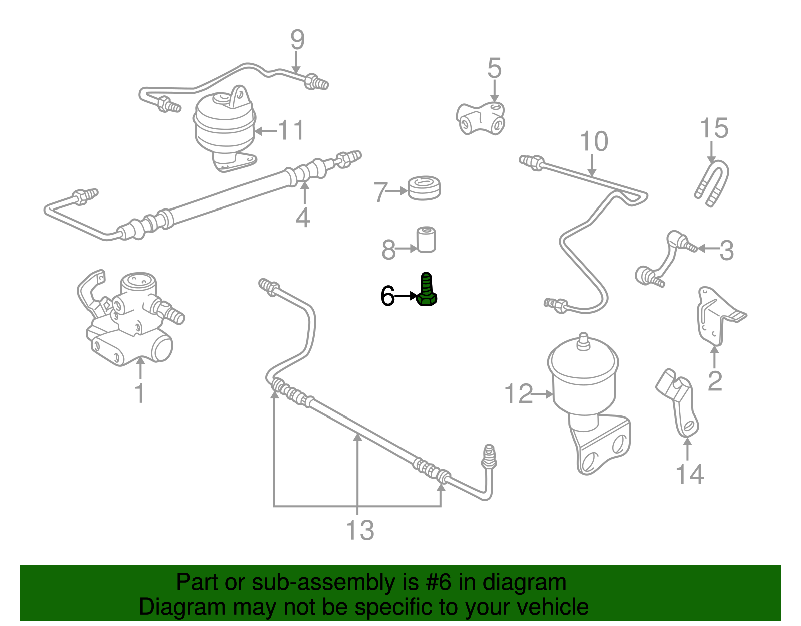Inlet Duct Bolt - BMW (7119913925)