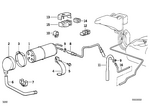 16131180463 - Fuel Supply: Activated Charcoal Filter for BMW Image