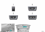 61319299446 - Vehicle Electrical System: Switch Trunk Lid for BMW Image