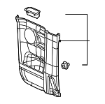 8152561990 - Body: Lower Trim Panel for Isuzu Image