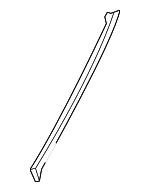 98153748205 - : Weatherstrip for Porsche: 718 Boxster, 718 Spyder, Boxster Image