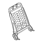 64110VC050 - Body: Seat Back Frame for Subaru: WRX Image