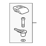 92205243 - Electrical: Child Seat Bracket for Chevrolet: Caprice | Pontiac: G8 Image