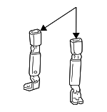 3R3Z6360045AAA - Electrical: Buckle for Ford: Mustang Image