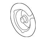 31141PR7A01 - Electrical: Pulley for Acura: Legend, NSX, RL, TL Image