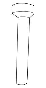 AJ811071 - Engine: Filter Assembly Bolt for Jaguar Image