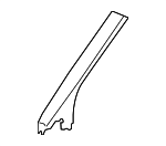 EK4Z6103598BA - Body: Windshield Pillar Trim for Ford Image image