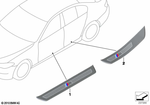 51478050054 - Retrofitting / Conversion / Accessories: Front Right Entrance Cover for BMW Image