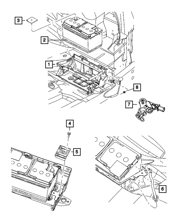 BPH7F001AA - Electrical: Storage Battery, Asia Pacific for Mopar Image image