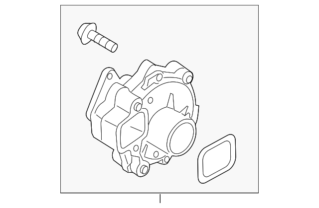 2012-2018 Mazda Water Pump PE01-15-010D | Mazda-Parts