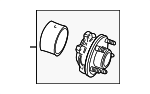 TAY100060 - Suspension: Front Hub &amp; Bearing for Land-Rover Image