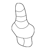 88973040 - Suspension: Tow Hook Bracket Bolt for Pontiac: Vibe Image