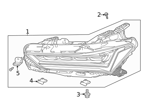 Headlamp Components for 2022 Acura TLX #0