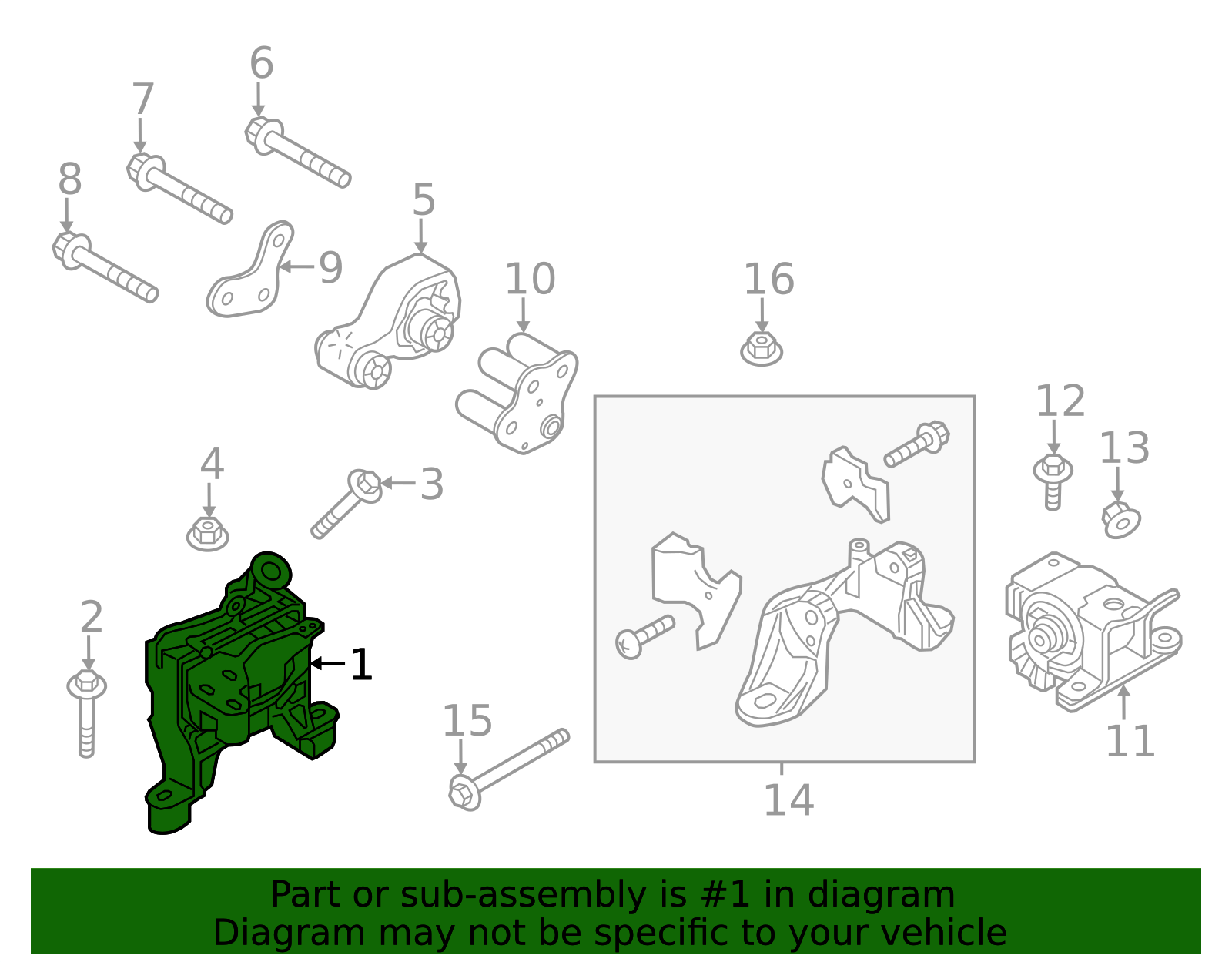 GHS4-39-060A - Side Mount - 2014-2018 Mazda 3 | Mazda Swag