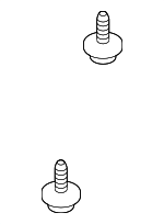 91518SM4003 - Body: Front Seal Clip for Honda: Accord, Accord Crosstour, Civic, CR-V, Crosstour, Element, Fit, HR-V, Insight, Pilot, Prelude, Ridgeline Image