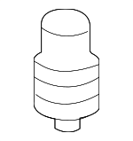 74144SR3000 - Body: Hood Cushion for Honda: Civic, CR-V, CR-Z, Fit, HR-V, Insight, Odyssey Image