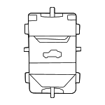 61315A2BCB6 - Body: Trunk Lid Switch for Mini Image image
