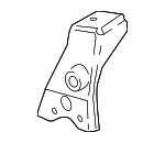 68291676AA - Body: Tow Hook Bracket for Jeep: Compass Image