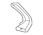 68455980AA - Body: Radiator Bracket for Mopar Image