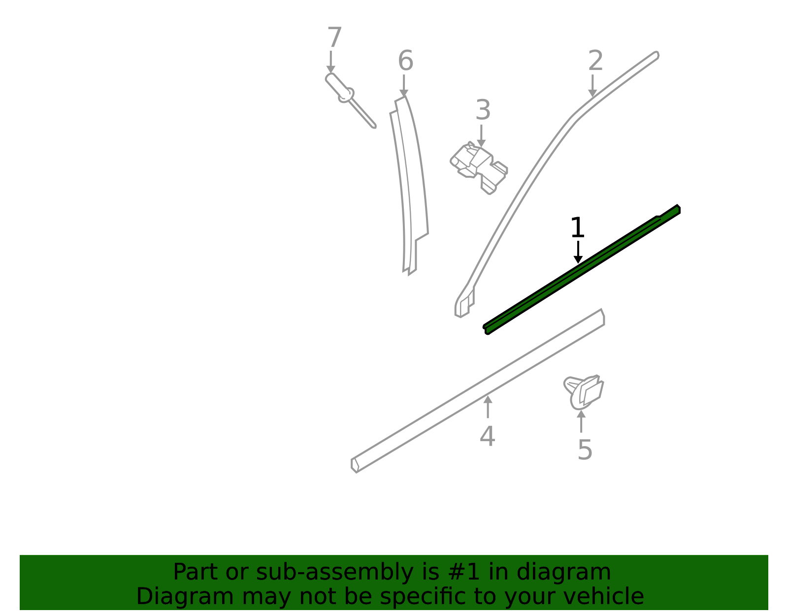 Door Belt Molding - OEM Water Seal & Trim Finish | AutoNation Parts