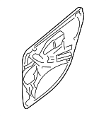 51488230221 - Body: Sound Absorber for BMW: 525i, 528i, 540i Image