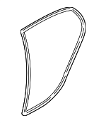 51229070563 - : Weatherstrip for BMW: 525i, 528i, 540i Image