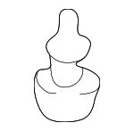 5311930140 - Body: Grille Assembly Cushion for Toyota: Corolla, Matrix Image