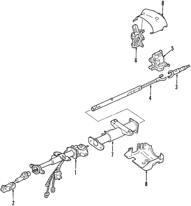 26061471 - Steering: Steering Column for GM Image