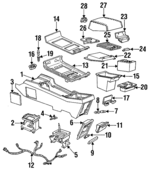 3533131 - Automatic Transmission: Gear Shift Assembly for GM Image