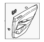 83307D3050TGG - : 2016-2018 Hyundai Tucson - Door Trim Panel for Hyundai: Tucson Image