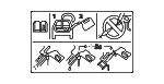 978416RR0A - Body: Fuel Label for Nissan Image