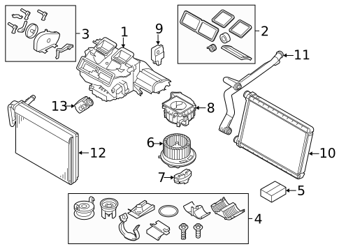 Heater for 2012 BMW 128i #0