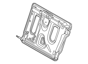 FU5Z96613A39E - Body: Seat Back Frame for Ford Image