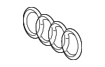 4H0853605BT94 - Body: Emblem for Audi Image
