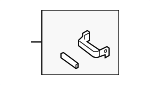 83A8537369B9 - Body: Mount Bracket for Audi Image