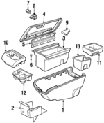 12506503 - Body: Cylinder &amp; Keys for Chevrolet: Blazer, C1500, C2500, C3500, K1500 Pickup, K2500 Pickup, K3500 Pickup, S10, S10 Blazer, Suburban C1500, Suburban C2500, Suburban K1500, Suburban K2500 | GMC: C1500 Pickup, C2500 Pickup, C3500 Pickup, Jimmy, K1500 Pickup, K2500 Pickup, K3500 Pickup, Sonoma, Suburban C1500, Suburban C2500, Suburban K1500, Suburban K2500, Syclone, Typhoon, Yukon | Oldsmobile: Bravada Image