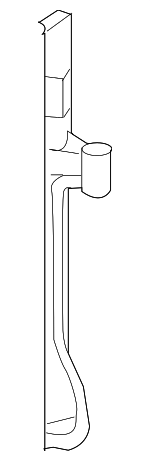 73237SA000 - HVAC: Condenser Outer Seal for Subaru Image
