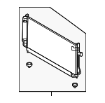 73210SA012 - HVAC: Condenser Assembly for Subaru Image