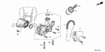 13441RPYG01 - Engine: CHAIN (64L) for Honda Image