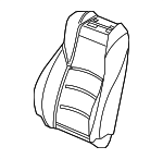 81127TVCA41 - Body: Seat Back Pad for Honda: Accord Image