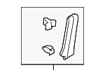 6767304020C0 - Body: Trim Molding for Toyota: Tacoma Image