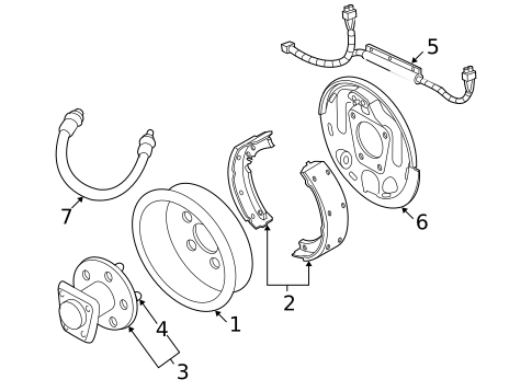 Hubs & Related Components for 2001 Chevrolet Cavalier #0