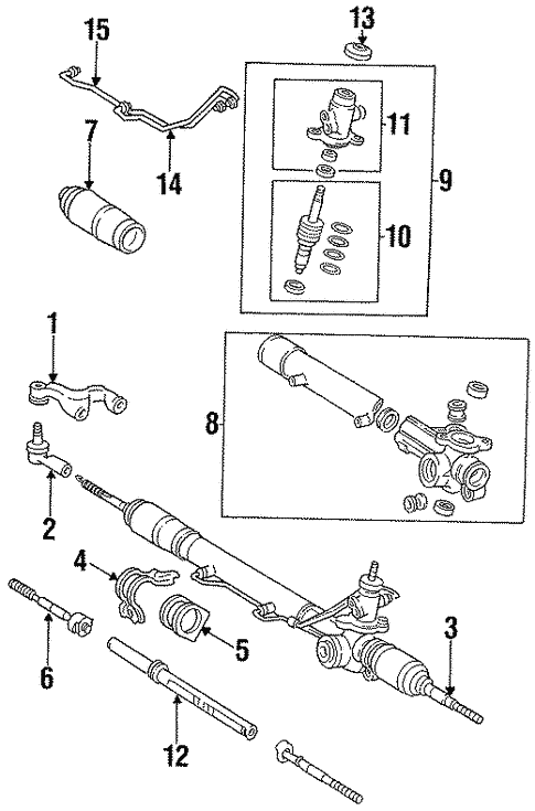 Steering Gear & Linkage for 1994 Toyota T100 | American