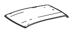 6311110250 - Body: Roof Panel for Toyota: C-HR Image