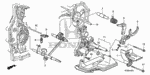 21214RWE000 - Transmission - Automatic: PLATE, OIL SEPARATE for Honda Image