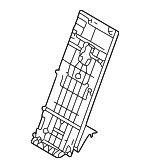 7108748150C0 - Body: Seat Back Panel for Lexus: RX350, RX350h, RX450h+, RX500h Image