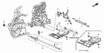 24282634000 - Transmission - Automatic: BOLT, SHAFT FORK SETTING for Honda Image image