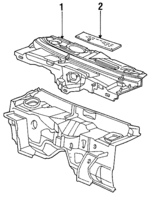 4512449 - Body: Cowl Top Panel for Chrysler: Fifth Avenue | Dodge: Diplomat Image